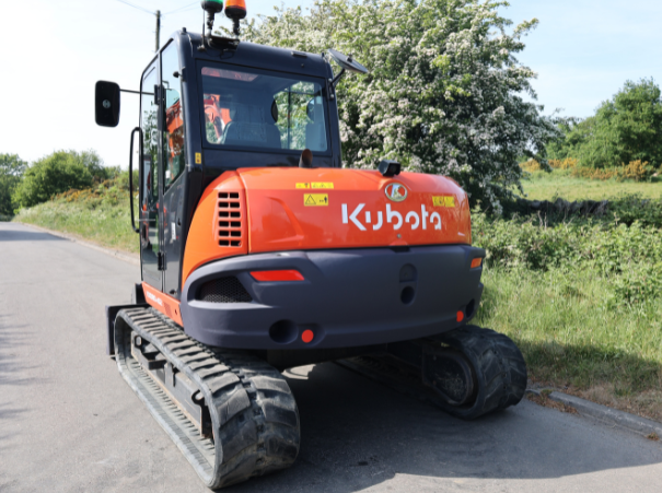 11048456 Kubota KX080-4a2 left side rear