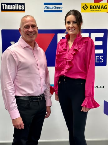 Rebecca Bryson, managing director with Ben Elliott, Chairman and founder of BTE