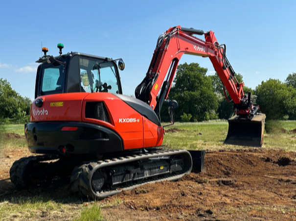 Kubota KX085-5 onsite KUB DIGDAY