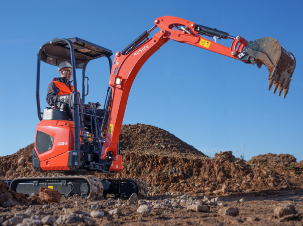 Kubota U18-5 working product image