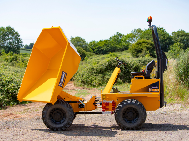 Thwaites 3 tonne power swivel dumper