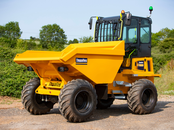 Thwaites 9 tonne cabbed front tip dumper