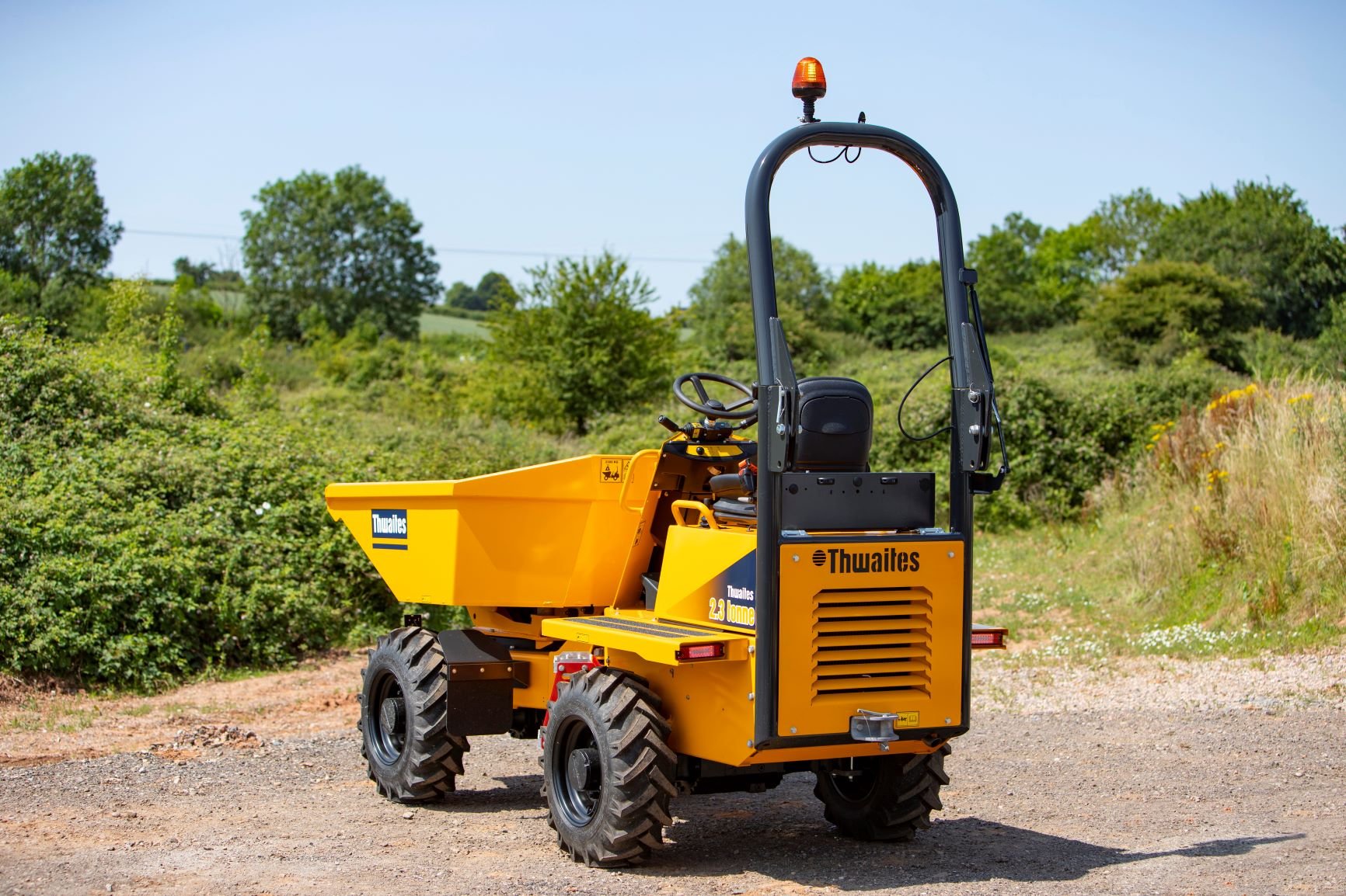 Thwaites 2.3 tonne dumper rear