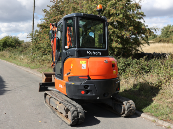 Kubota U36 Excavator 11049318 rear