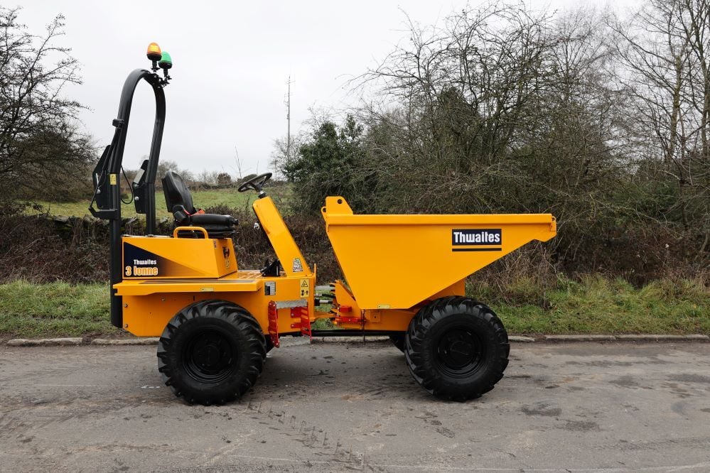 Thwaites 3 ton dumper right side