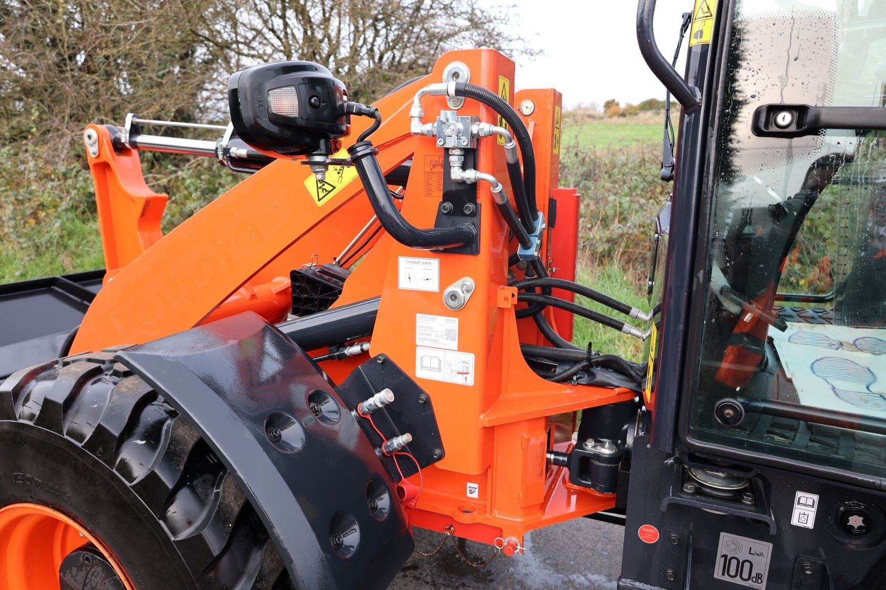 Kubota R090 breaker fitting kit 2